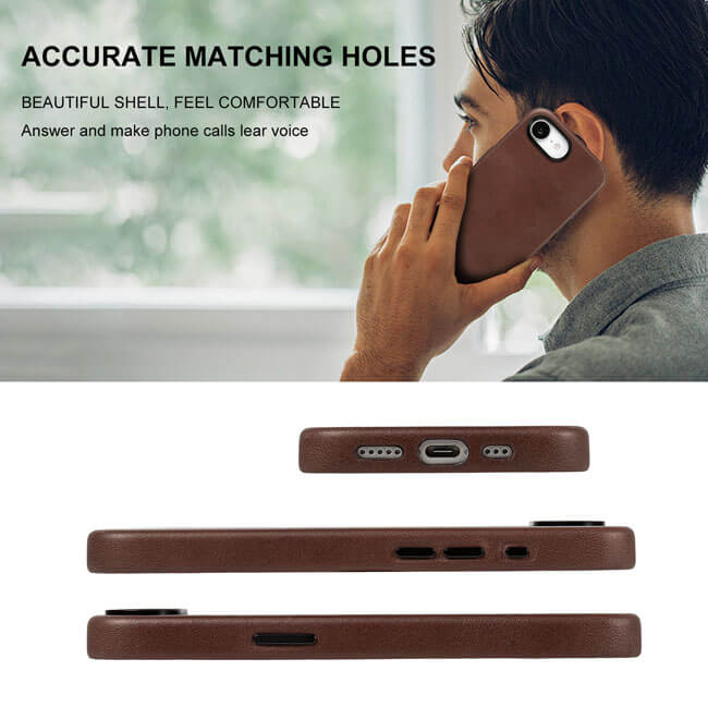 Aaronscase Premium Genuine Leather Phone Case (OEM/ODM Wholesale Manufacturer)