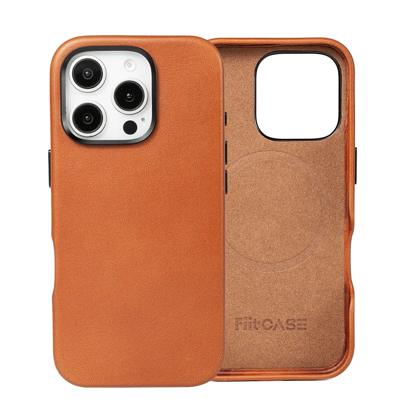 Genuine Leather Slim Phone Case for iPhone 16 Series image 8