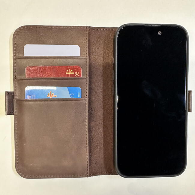 Aaronscase Genuine Leather iPhone 16 Case (Wholesale / Manufacturer)