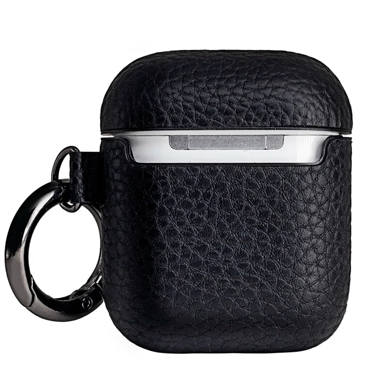 Genuine Leather Rechargeable AirPods / Earphone Case - image 6