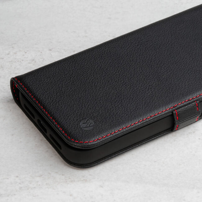 Aaronscase Leather Phone Case for Apple (Wholesale/Manufacturer)