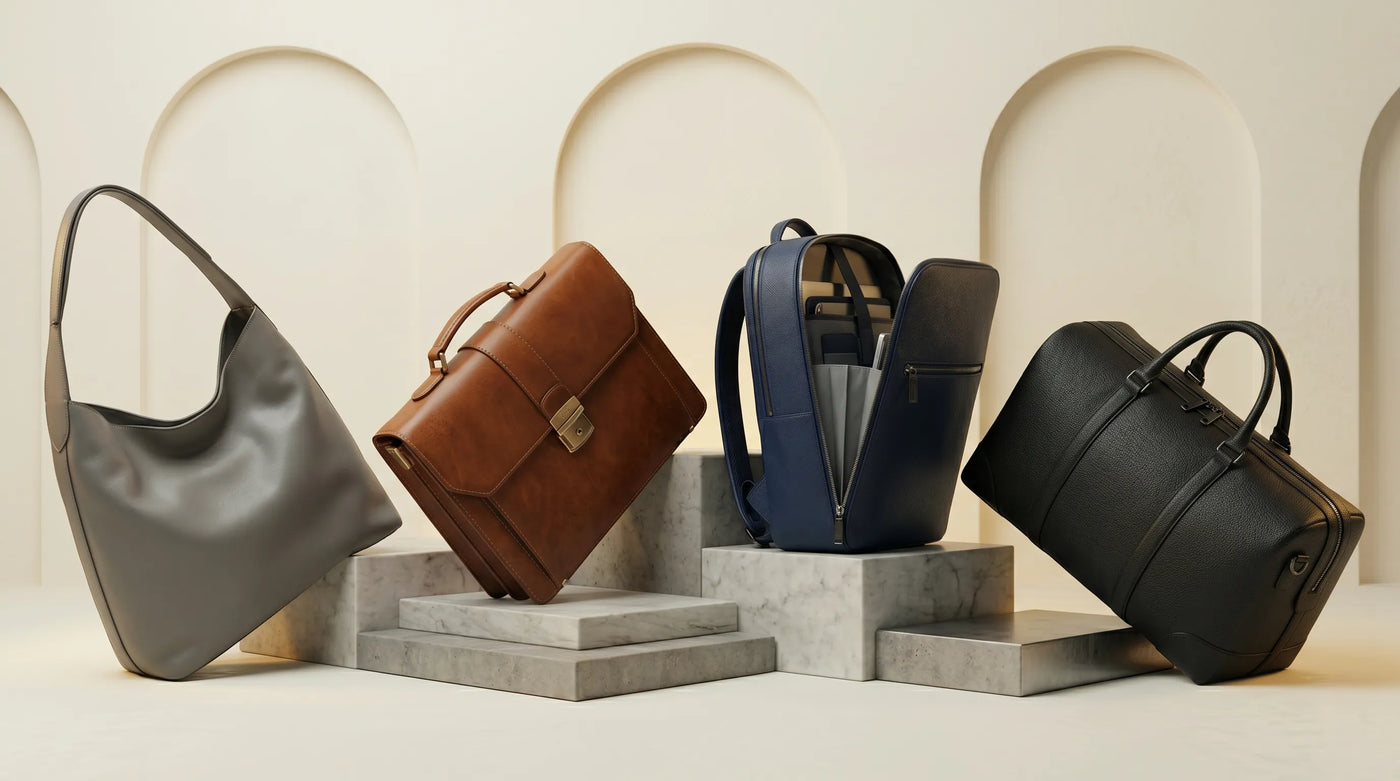 レザーバッグ＆キャリー Custom Manufacturing Portfolio