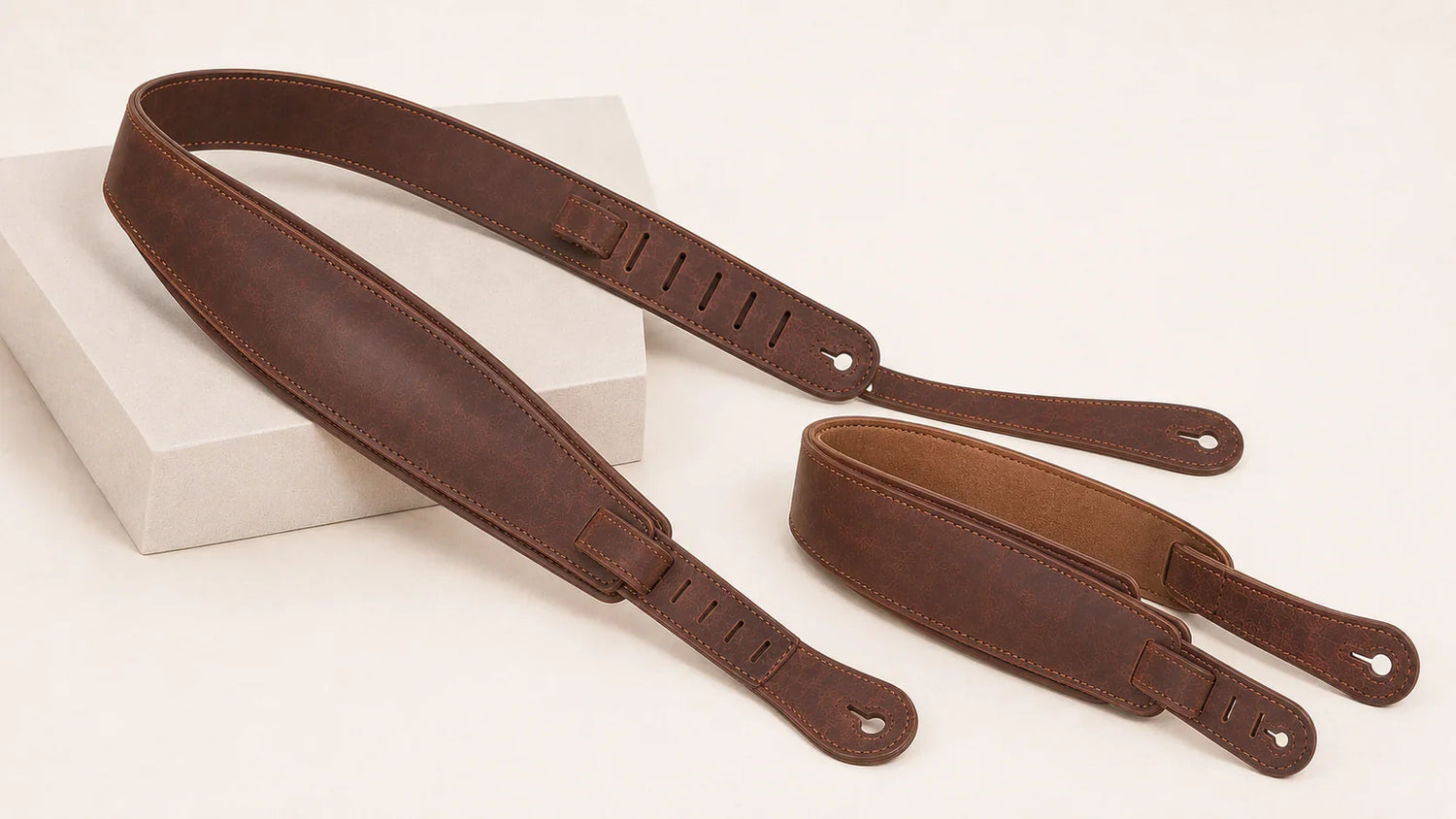 Custom Leather Guitar Straps