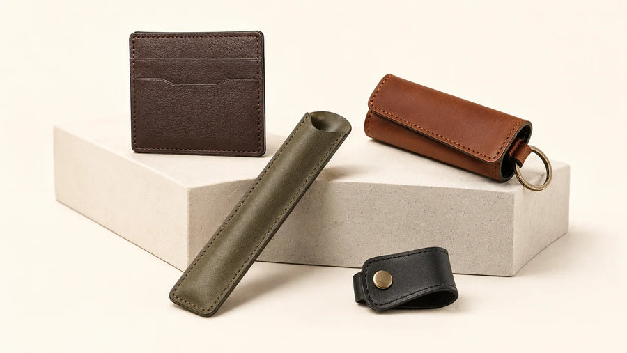 Small leather goods and accessories manufacturing range