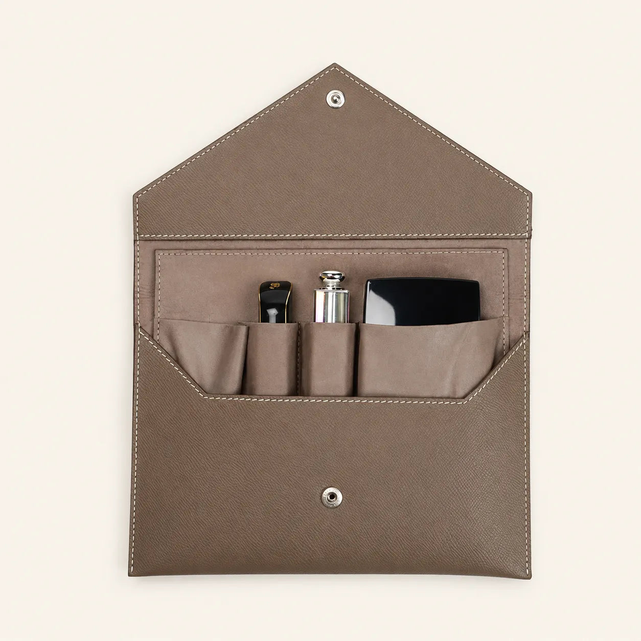 本革 コスメポーチ メイク用品（卸売・OEM対応）