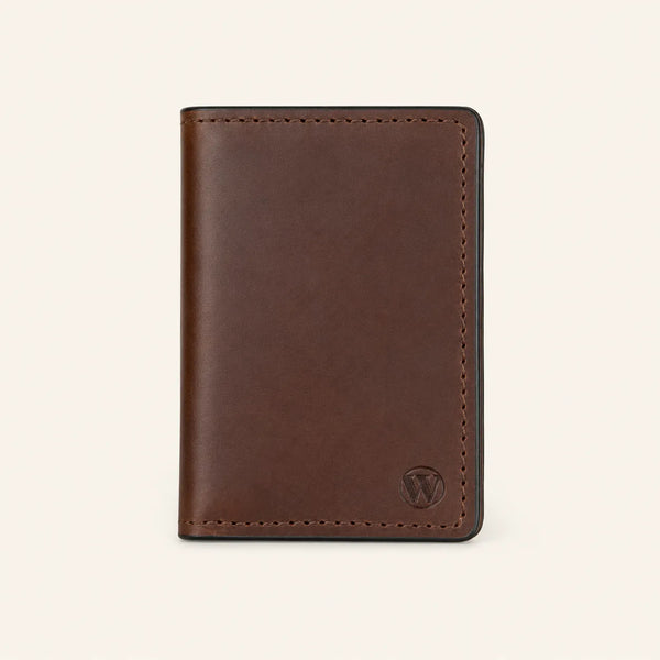 Genuine Leather Card Holder Wallet — Custom OEM