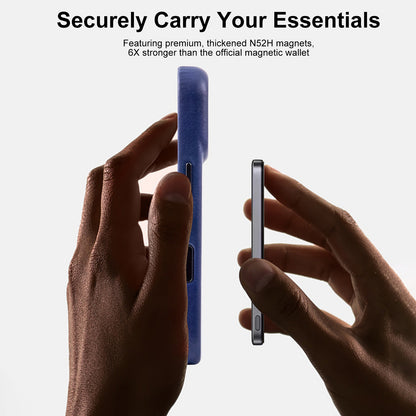 Wholesale Blue Genuine Leather Phone Case for iPhone 17 Pro Max OEM Manufacturer