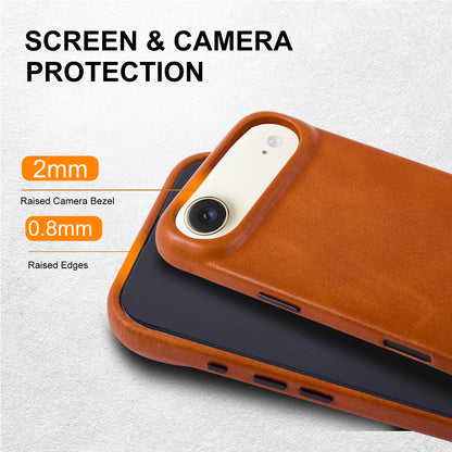 Wholesale Anti Radiation Leather Phone Case for iPhone 17 Air with Screen Protector OEM Manufacturer