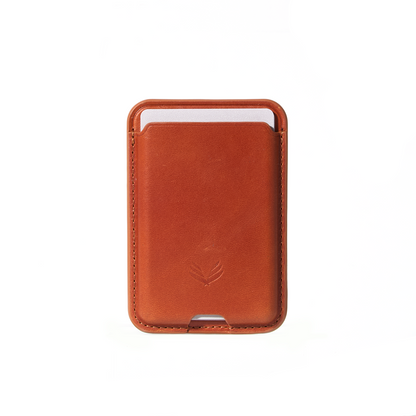 Aaronscase Genuine Leather 2-in-1 Detachable MagSafe Wallet Case (Wholesale/Manufacturer)