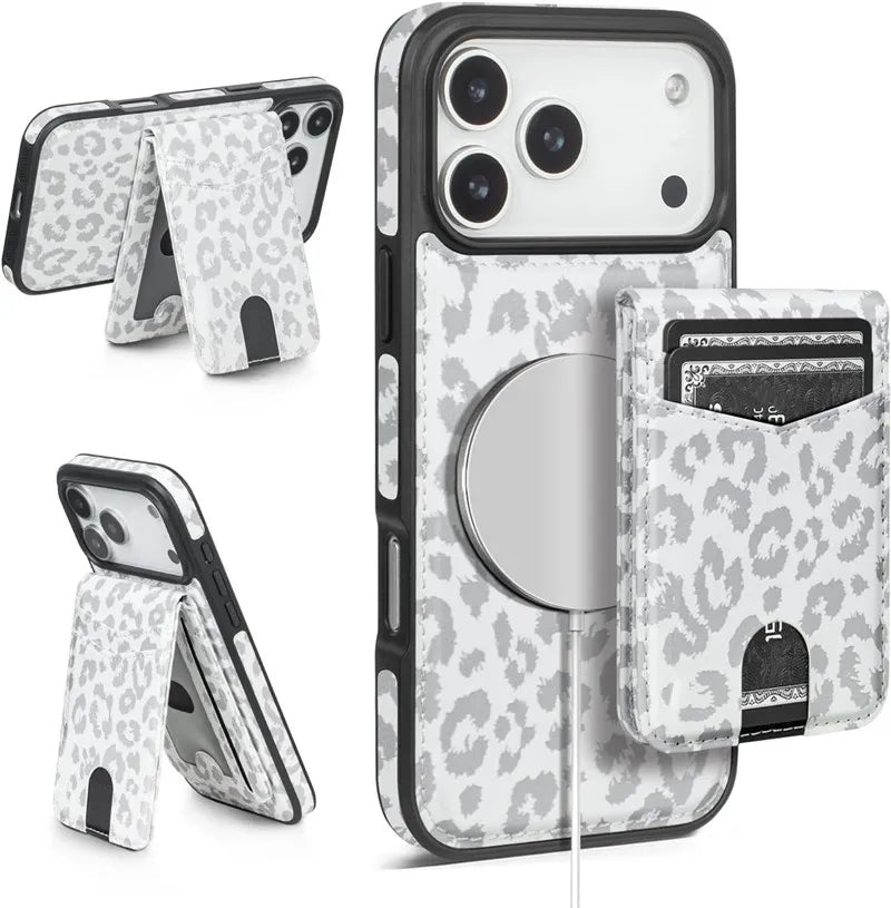 Genuine Leather RFID Wallet Phone Case for iPhone 17 Series - image 5