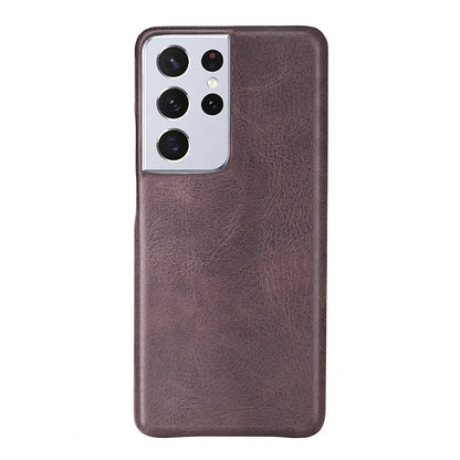 Cowhide Leather Slim Phone Case for Customizable Device Models image 5