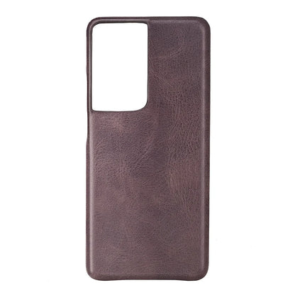 Cowhide Leather Slim Phone Case for Customizable Device Models image 2