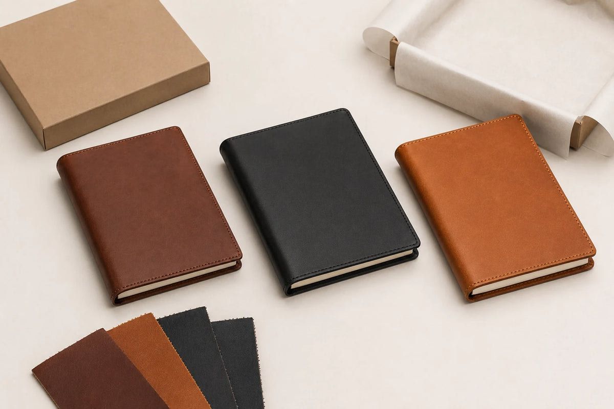 Caderno Journal de Couro — OEM Personalizado