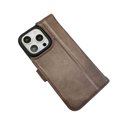 Genuine Leather Phone Case for iPhone 16 Series image 7