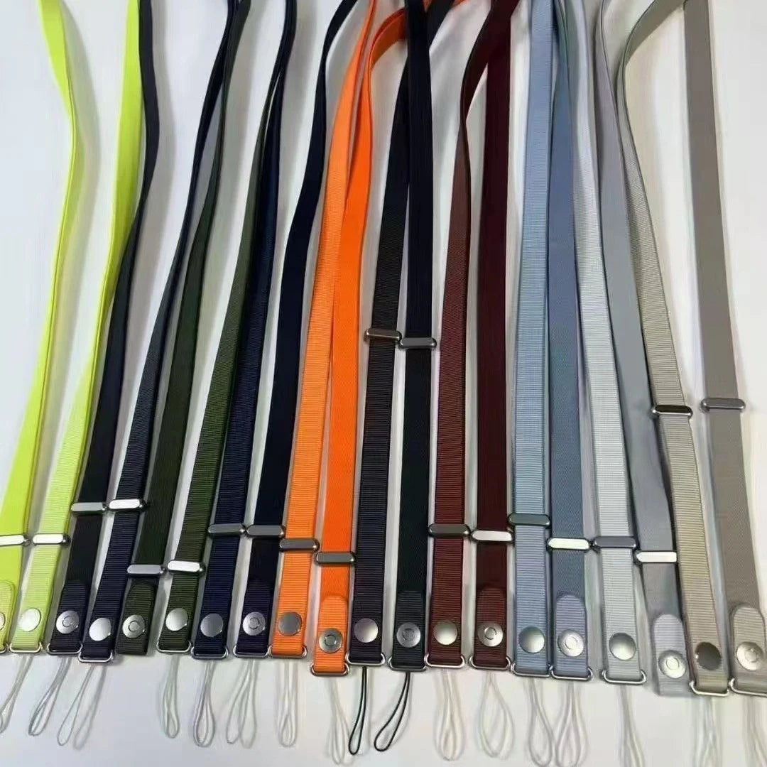 Supplier nylon strap color and woven texture reference; confirm selected stock color with quotation