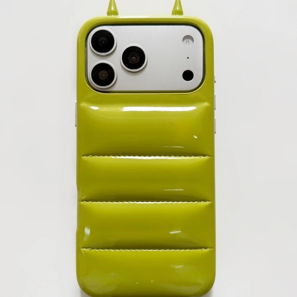 Mustard Green Horns stock product style reference; device openings may differ by model