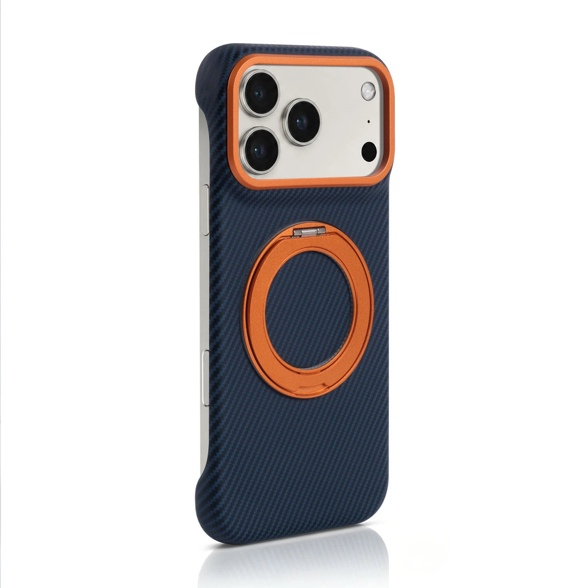 Dark-blue diagonal-pattern phone-case design reference.