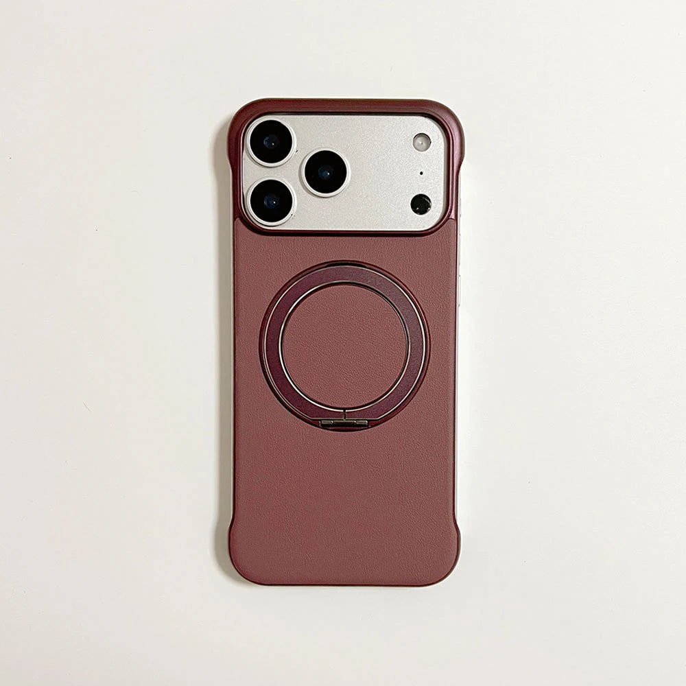 Burgundy stock product style reference; device openings may differ by model