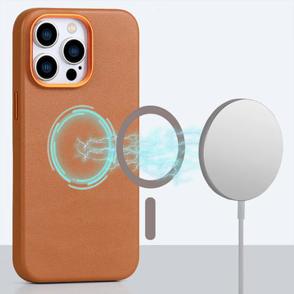 Genuine Leather Phone Case for iPhone 15 Series image 2