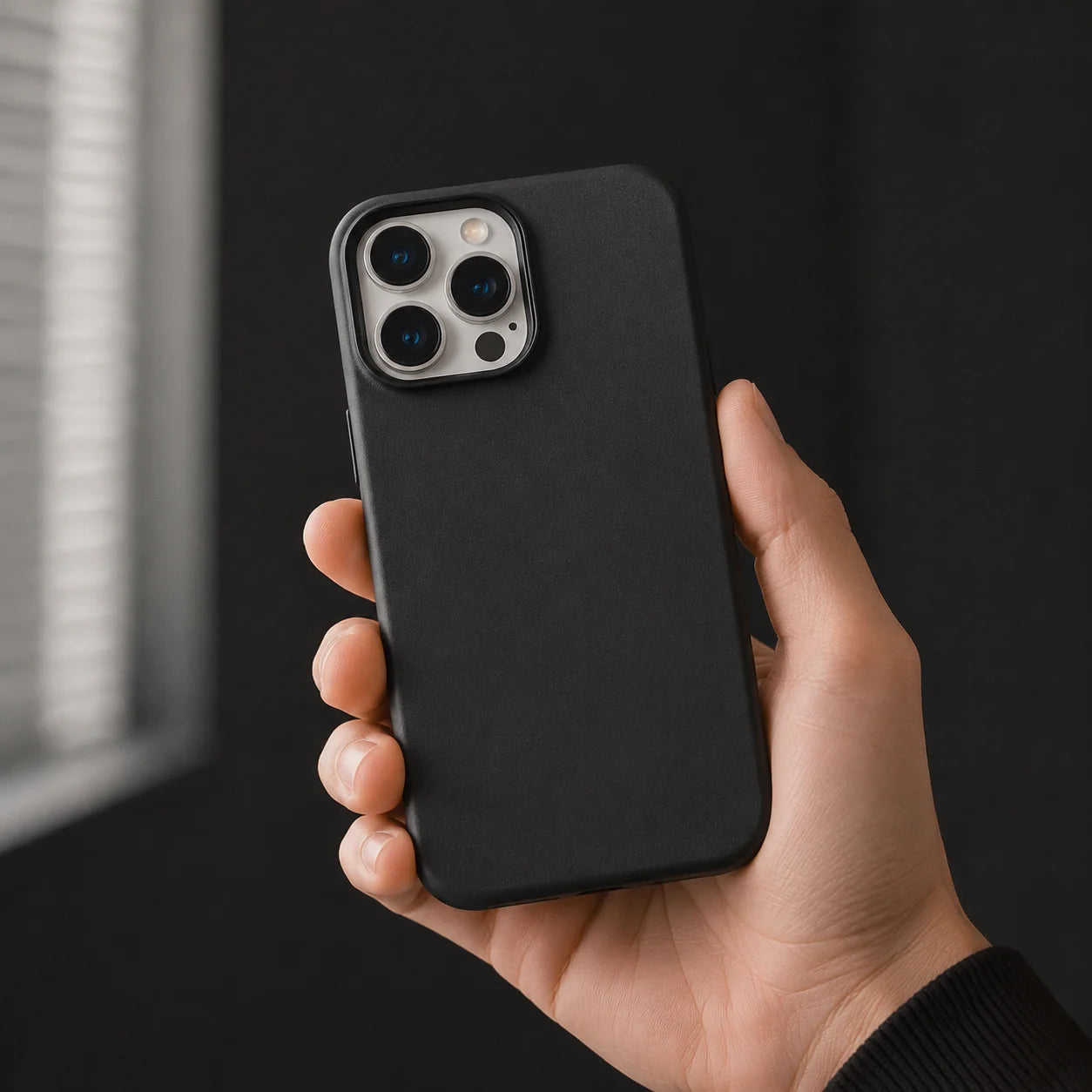 Genuine Leather Phone Case for iPhone 15 Series image 4