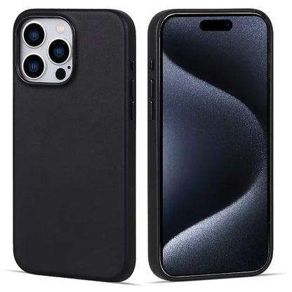Genuine Leather Phone Case for iPhone 15 Series image 6