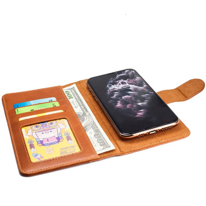 Natural Leather Phone Case for iPhone 16 Series image 4
