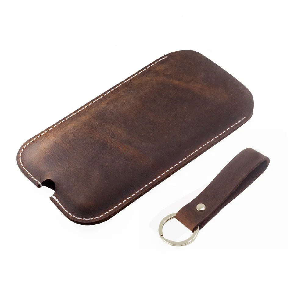 Crazy Horse Leather Phone Case for iPhone 12 Series image 2