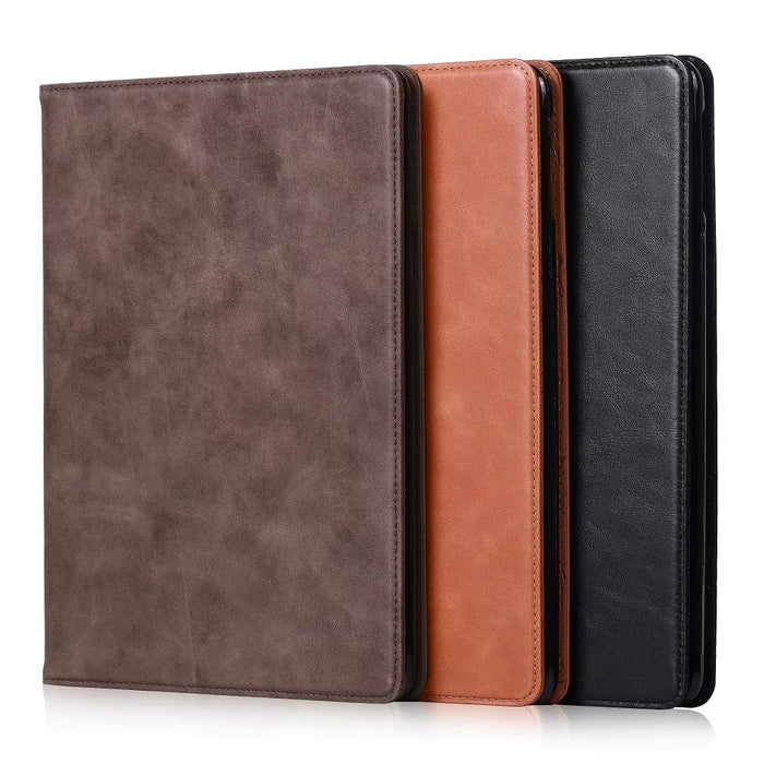 Genuine Leather Stand Folio Sleep/Wake Tablet / iPad Case for iPad Mini - image 1