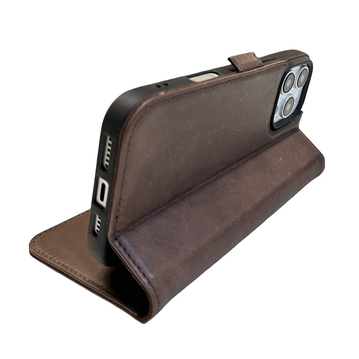 Genuine Leather Phone Case for iPhone 16 Series image 3
