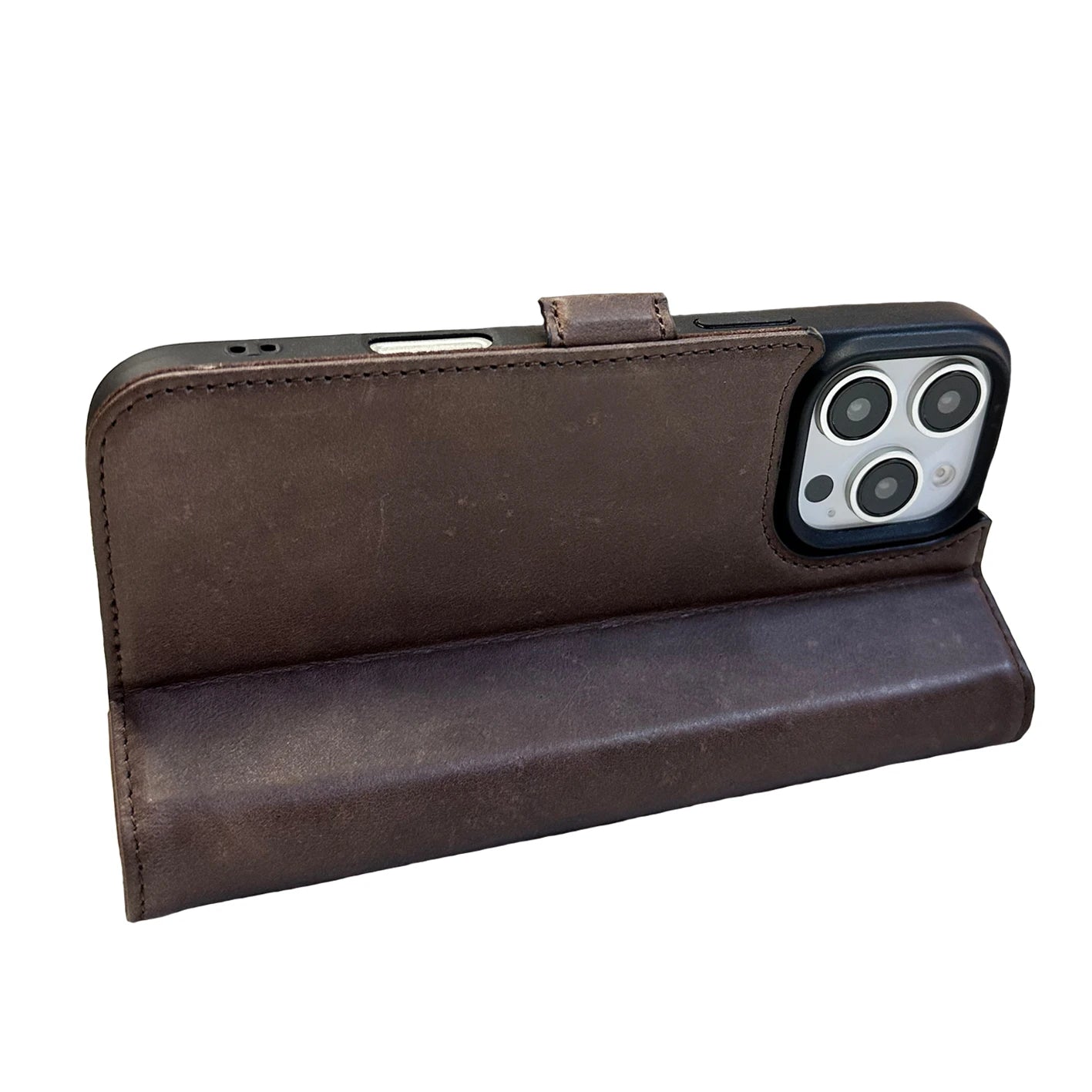 Genuine Leather Phone Case for iPhone 16 Series image 6