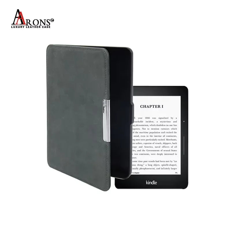 Cowhide Leather Magnetic Slim Kindle Paperwhite Case - image 6