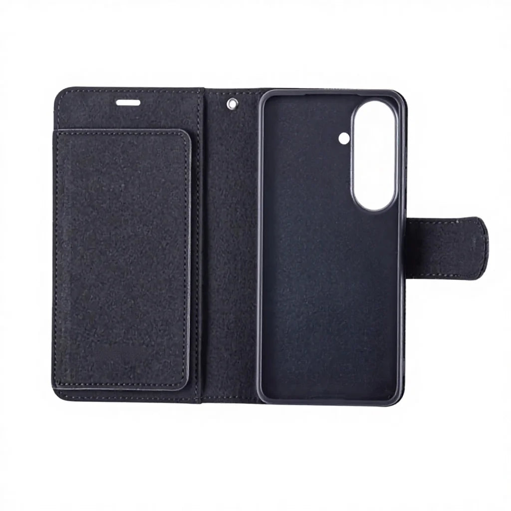Genuine Leather Wallet Phone Case for Customizable Device Models image 4