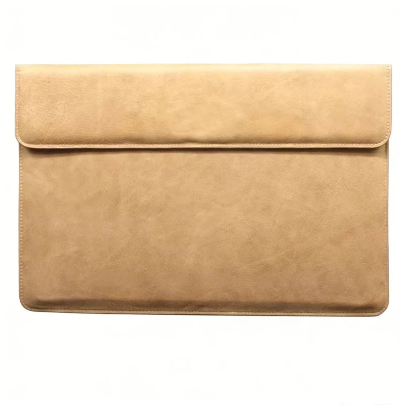Top-Grain Leather Shockproof Folio Laptop / Tablet Sleeve for MacBook & iPad Pro - image 4