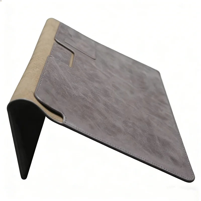 Genuine Leather Book Style Pocket Laptop / Tablet Sleeve for MacBook & iPad Pro - image 3