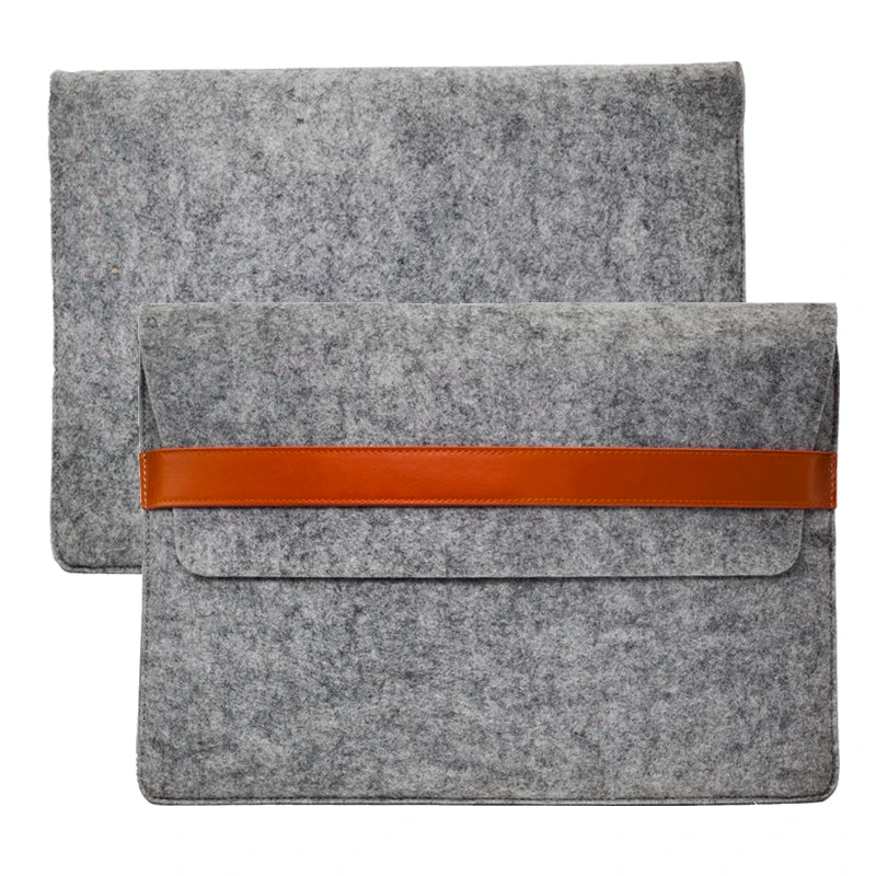 Genuine Leather Wool Felt Tablet / iPad Case for iPad Pro 12.9 - image 6