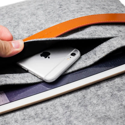 Genuine Leather Wool Felt Tablet / iPad Case for iPad Pro 12.9 - image 5