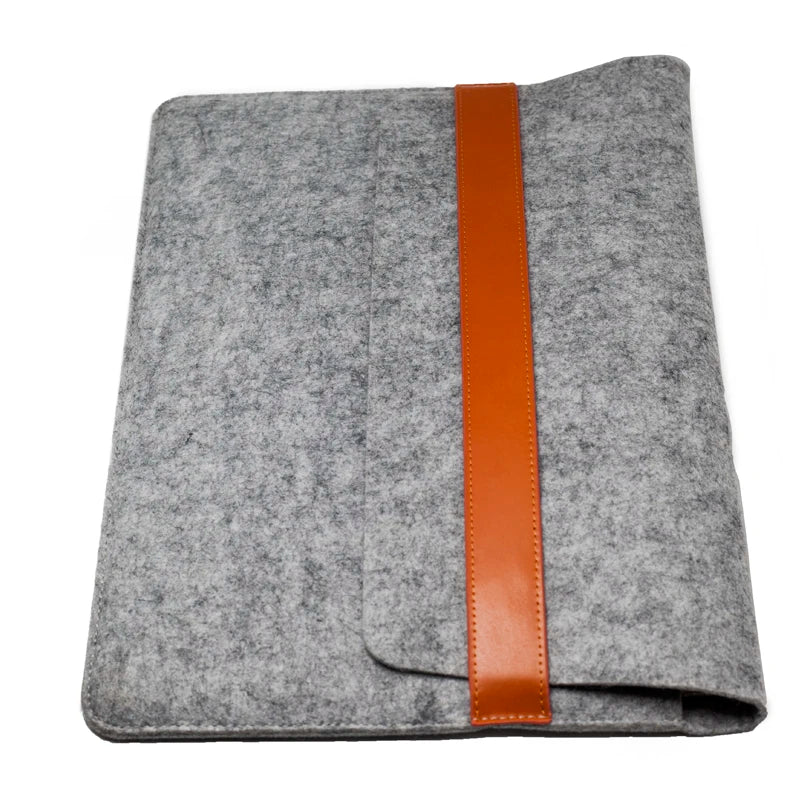 Genuine Leather Wool Felt Tablet / iPad Case for iPad Pro 12.9 - image 4