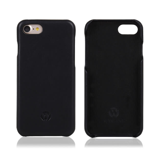 Aaronscase Brown Genuine Leather iPhone 7 Plus Case (Wholesale/Manufacturer)