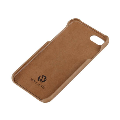 Aaronscase Brown Genuine Leather iPhone 7 Plus Case (Wholesale/Manufacturer)
