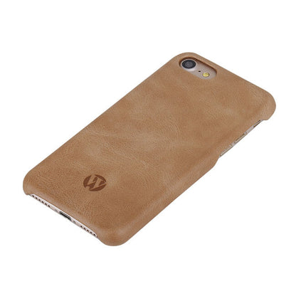 Aaronscase Brown Genuine Leather iPhone 7 Plus Case (Wholesale/Manufacturer)