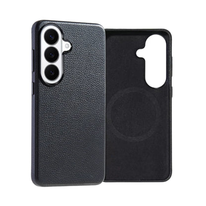 Top-Grain Leather Phone Case for Samsung Galaxy S26 Series image 1