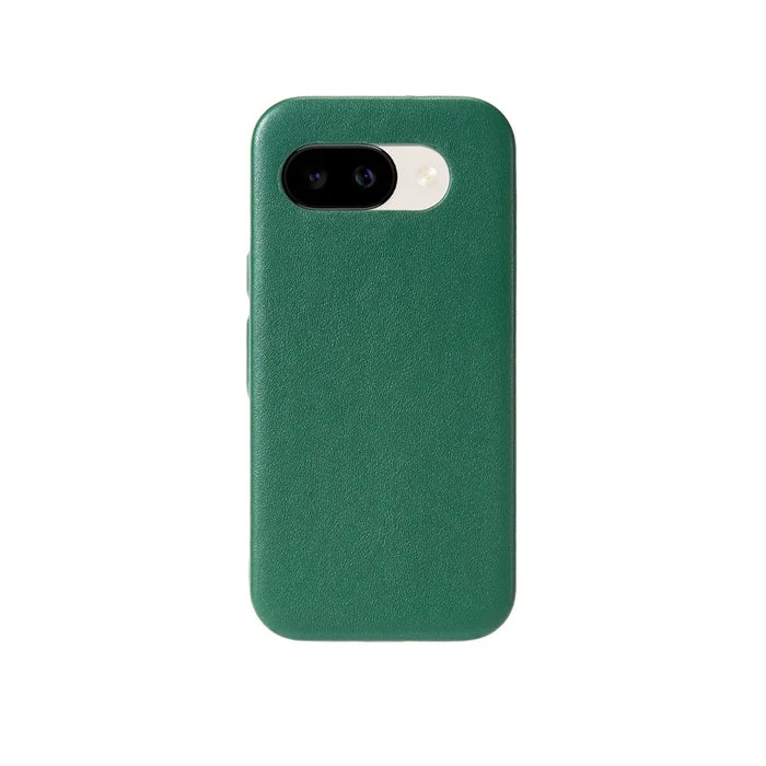 Cowhide Leather Slim Shockproof Phone Case for Google Pixel 10 Series - image 1