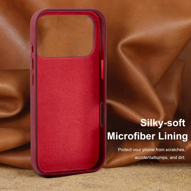 Genuine Leather Phone Case for iPhone 18 Series image 5
