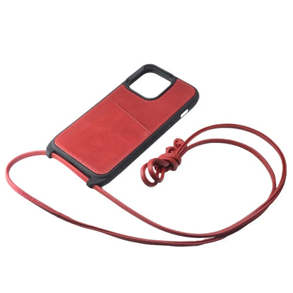 Genuine Leather Crossbody Wallet Phone Case for iPhone 14 Series image 5