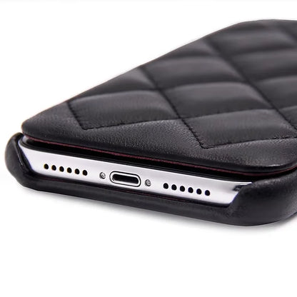 Genuine Leather Wallet Phone Case for Customizable Device Models image 6