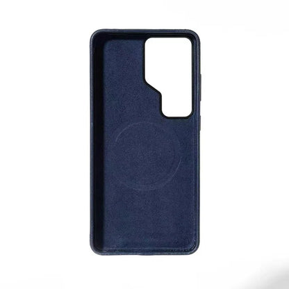 Genuine Leather Slim Full Wrap Phone Case for Samsung Galaxy S26 Series - image 4