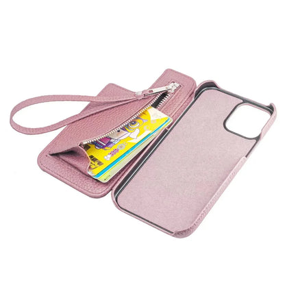 Genuine Leather RFID Phone Case for Customizable Device Models image 4