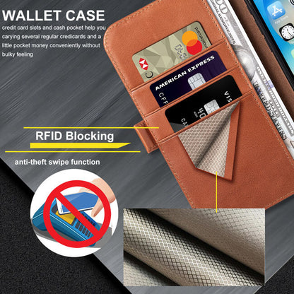 Aaronscase Genuine Leather Flip Cover for iPhone 16 Pro Max - Wholesale Manufacturer