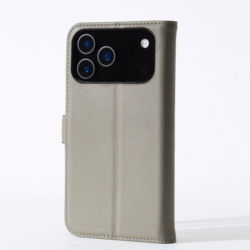 Aaronscase Genuine Leather Wallet Phone Case for iPhone 17 Pro Max (Wholesale/Manufacturer)