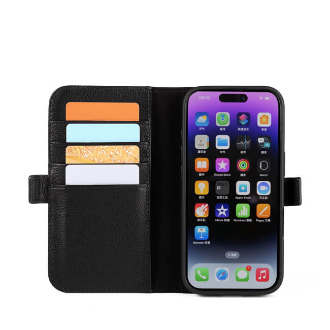 Aaronscase Genuine Leather iPhone 16 Pro Max Case (Wholesale / Manufacturer)
